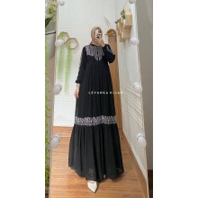 Reyna-002 Gamis Cerutty Babydoll Bordir